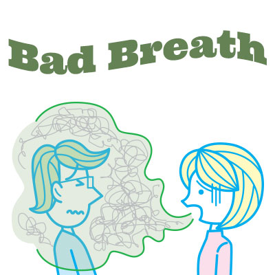 Salt Lake City dentist, Dr. Brickey at Natural Smiles Dentistry tells patients about bad breath