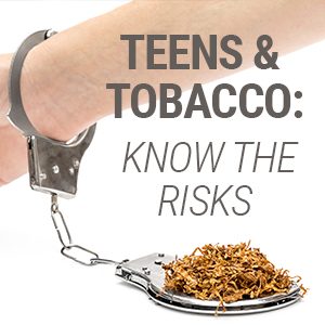 Salt Lake City dentist Dr. Thomas Brickey of Natural Smiles Dentistry discusses the risks of tobacco and related products to the oral and overall health of teenagers.