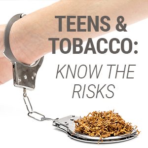 Salt Lake City dentist Dr. Thomas Brickey of Natural Smiles Dentistry discusses the risks of tobacco and related products to the oral and overall health of teenagers.